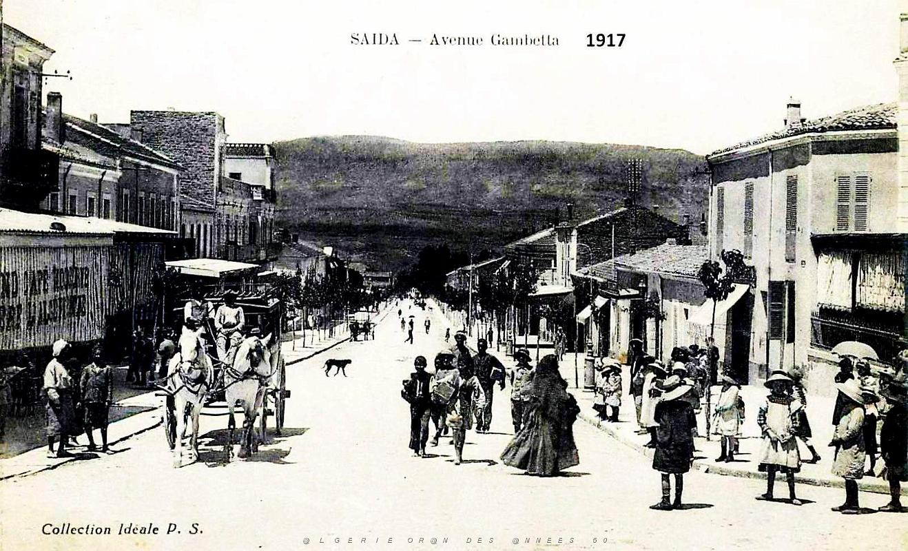 1731- Saida - Avenue Gambetta -1917.jpg